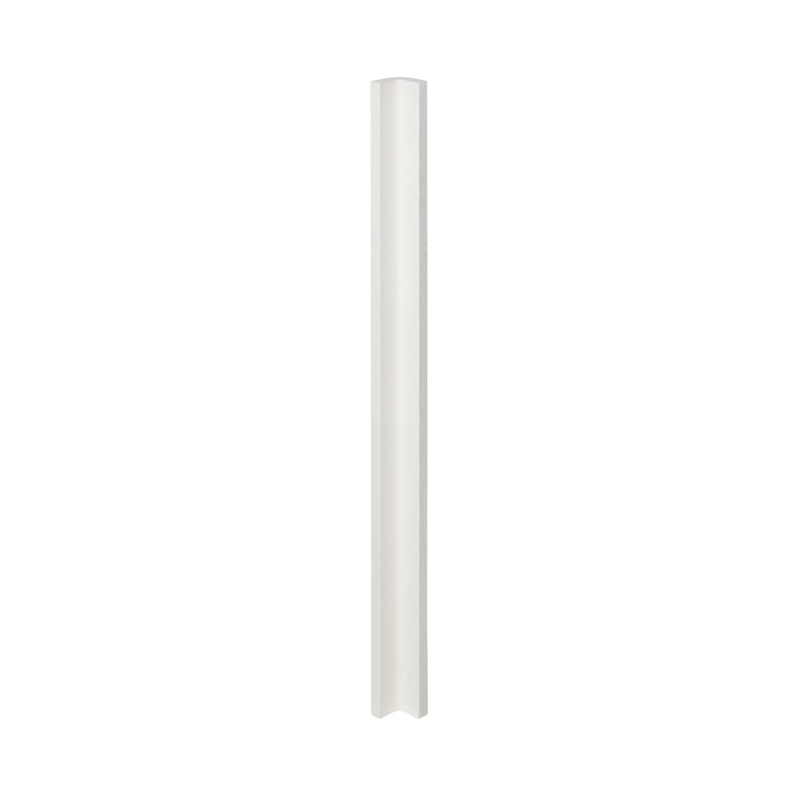 GoodHome Alpinia Matt Ivory Painted Wood Effect Shaker Tall Wall Corner Post, (W)59mm (H)895mm 3 GoodHome Alpinia Matt Ivory Painted Wood Effect Shaker Tall Wall Corner Post, (W)59mm (H)895mm