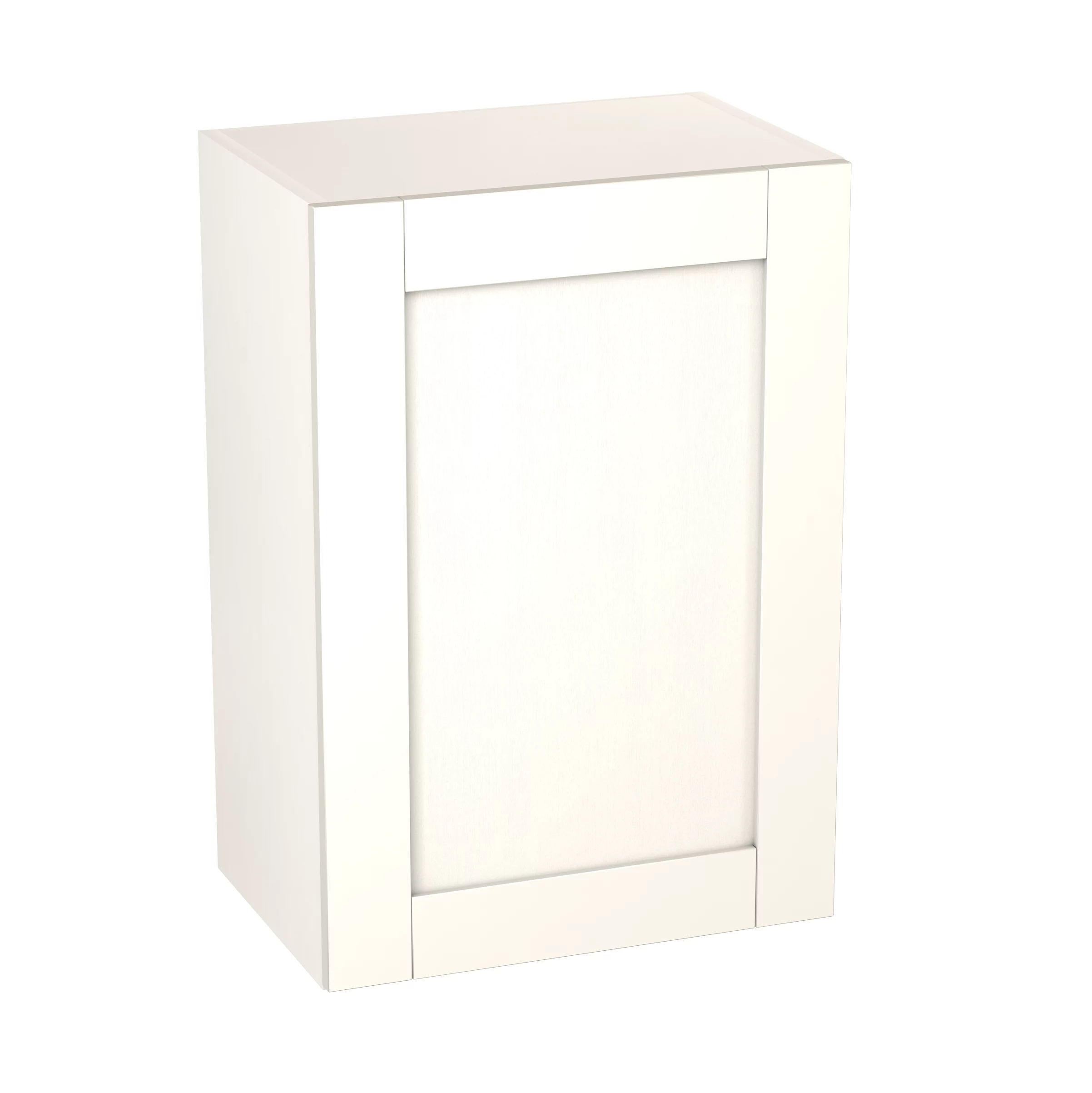 GoodHome Alpinia Matt Ivory Painted Wood Effect Shaker Wall Kitchen Cabinet (W)500mm (H)720mm 3 GoodHome Alpinia Matt Ivory Painted Wood Effect Shaker Wall Kitchen Cabinet (W)500mm (H)720mm