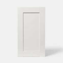 GoodHome Alpinia Matt Ivory Shaker Highline Cabinet Door (W)450mm (H)715mm (T)18mm -Prime Kitchen goodhome alpinia matt ivory shaker highline cabinet door w 450mm h 715mm t 18mm5059340249704 02c