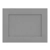 GoodHome Alpinia Matt Slate Grey Painted Wood Effect Shaker Appliance Cabinet Door (W)600mm (H)453mm (T)18mm -Prime Kitchen goodhome alpinia matt slate grey painted wood effect shaker appliance cabinet door w 600mm h 453mm t 18mm5059340129938 01c