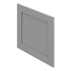 GoodHome Alpinia Matt Slate Grey Painted Wood Effect Shaker Appliance Cabinet Door (W)600mm (H)543mm (T)18mm -Prime Kitchen goodhome alpinia matt slate grey painted wood effect shaker appliance cabinet door w 600mm h 543mm t 18mm5059340129969 02c