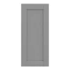 GoodHome Alpinia Matt Slate Grey Painted Wood Effect Shaker Tall Wall Cabinet Door (W)400mm (H)895mm (T)18mm 2 GoodHome Alpinia Matt Slate Grey Painted Wood Effect Shaker Tall Wall Cabinet Door (W)400mm (H)895mm (T)18mm -Prime Kitchen goodhome alpinia matt slate grey painted wood effect shaker tall wall cabinet door w 400mm h 895mm t 18mm5059340129723 01c
