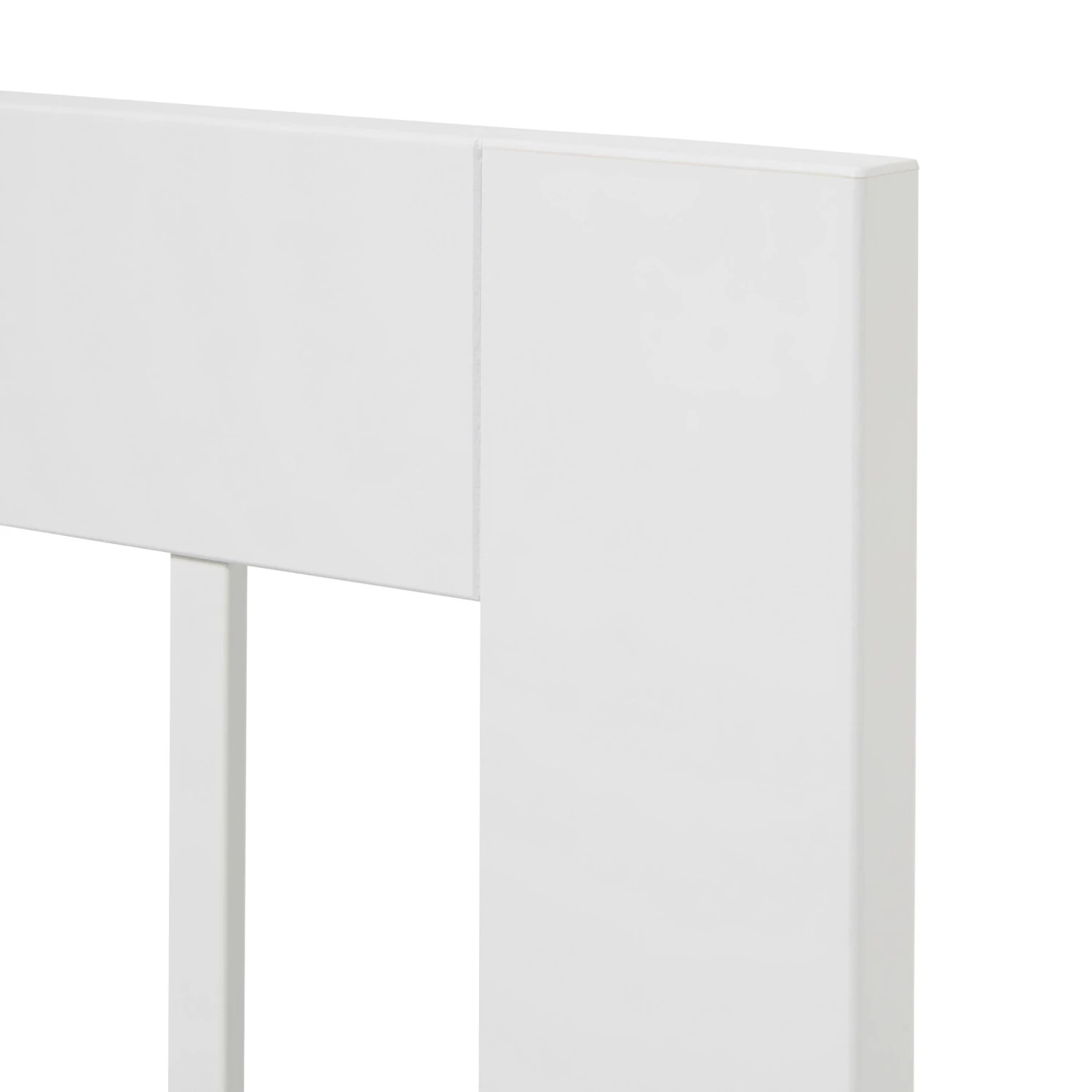 GoodHome Alpinia Matt White Tongue & Groove Shaker Glazed Cabinet Door (W)300mm (H)715mm (T)18mm 4 GoodHome Alpinia Matt White Tongue & Groove Shaker Glazed Cabinet Door (W)300mm (H)715mm (T)18mm - Image 2