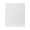 GoodHome Alpinia Matt White Tongue & Groove Shaker Highline Cabinet Door (W)600mm (H)715mm (T)18mm 2 GoodHome Alpinia Matt White Tongue & Groove Shaker Highline Cabinet Door (W)600mm (H)715mm (T)18mm -Prime Kitchen goodhome alpinia matt white tongue groove shaker highline cabinet door w 600mm h 715mm t 18mm3663602644682 02c bq