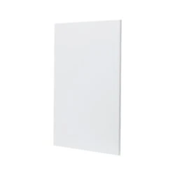 GoodHome Alpinia Matt White Tongue & Groove Shaker Standard Base End Support Panel (H)870mm (W)590mm -Prime Kitchen goodhome alpinia matt white tongue groove shaker standard base end support panel h 870mm w 590mm3663602639336 01c bq