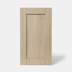 GoodHome Alpinia Oak Effect Shaker Highline Cabinet Door (W)450mm (H)715mm (T)18mm -Prime Kitchen goodhome alpinia oak effect shaker highline cabinet door w 450mm h 715mm t 18mm5059340249728 02c