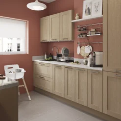 GoodHome Alpinia Oak Effect Shaker Tall Wall Corner Post, (W)59mm (H)895mm -Prime Kitchen goodhome alpinia oak effect shaker tall wall corner post w 59mm h 895mm3663602647256 21i