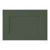 GoodHome Artemisia Innovo Handleless Matt Dark Green Shaker Drawer Front (W)500mm -Prime Kitchen goodhome artemisia innovo handleless matt dark green shaker drawer front w 500mm5059340443072 01c