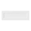 GoodHome Artemisia Innovo Handleless Matt White Shaker Drawer Front, Bridging Door & Bi Fold Door, (W)1000mm (H)340mm (T)18mm -Prime Kitchen goodhome artemisia innovo handleless matt white shaker drawer front bridging door bi fold door w 1000mm h 340mm t 18mm5059340242705 01c