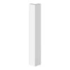 GoodHome Artemisia Innovo Handleless Matt White Shaker Standard Corner Post, (W)48mm (H)340mm -Prime Kitchen goodhome artemisia innovo handleless matt white shaker standard corner post w 48mm h 340mm5059340262598 01c