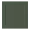 GoodHome Artemisia Matt Dark Green Shaker Appliance Cabinet Door (W)600mm (H)626mm (T)18mm -Prime Kitchen goodhome artemisia matt dark green shaker appliance cabinet door w 600mm h 626mm t 18mm5059340443225 01c