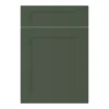 GoodHome Artemisia Matt Dark Green Shaker Drawerline Door & Drawer Front, (W)500mm (H)715mm (T)18mm -Prime Kitchen goodhome artemisia matt dark green shaker drawerline door drawer front w 500mm h 715mm t 18mm5059340443492 01c