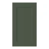 GoodHome Artemisia Matt Dark Green Shaker Highline Cabinet Door (W)400mm (H)715mm (T)18mm -Prime Kitchen goodhome artemisia matt dark green shaker highline cabinet door w 400mm h 715mm t 18mm5059340443553 01c