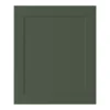 GoodHome Artemisia Matt Dark Green Shaker Highline Cabinet Door (W)600mm (H)715mm (T)18mm -Prime Kitchen goodhome artemisia matt dark green shaker highline cabinet door w 600mm h 715mm t 18mm5059340443522 01c