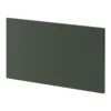 GoodHome Artemisia Matt Dark Green Shaker Standard Base Drawer End Panel (H)340mm (W)595mm -Prime Kitchen goodhome artemisia matt dark green shaker standard base drawer end panel h 340mm w 595mm5059340442860 02c