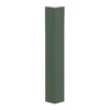GoodHome Artemisia Matt Dark Green Shaker Standard Corner Post, (W)48mm (H)340mm -Prime Kitchen goodhome artemisia matt dark green shaker standard corner post w 48mm h 340mm5059340442839 01c