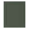 GoodHome Artemisia Matt Dark Green Shaker Tall Appliance Cabinet Door (W)600mm (H)723mm (T)18mm -Prime Kitchen goodhome artemisia matt dark green shaker tall appliance cabinet door w 600mm h 723mm t 18mm5059340443133 01c