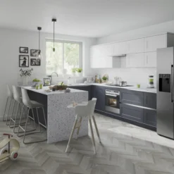 GoodHome Artemisia Matt White Classic Shaker Standard End Panel (H)2400mm (W)610mm -Prime Kitchen goodhome artemisia matt white classic shaker standard end panel h 2400mm w 610mm3663602650089 20i