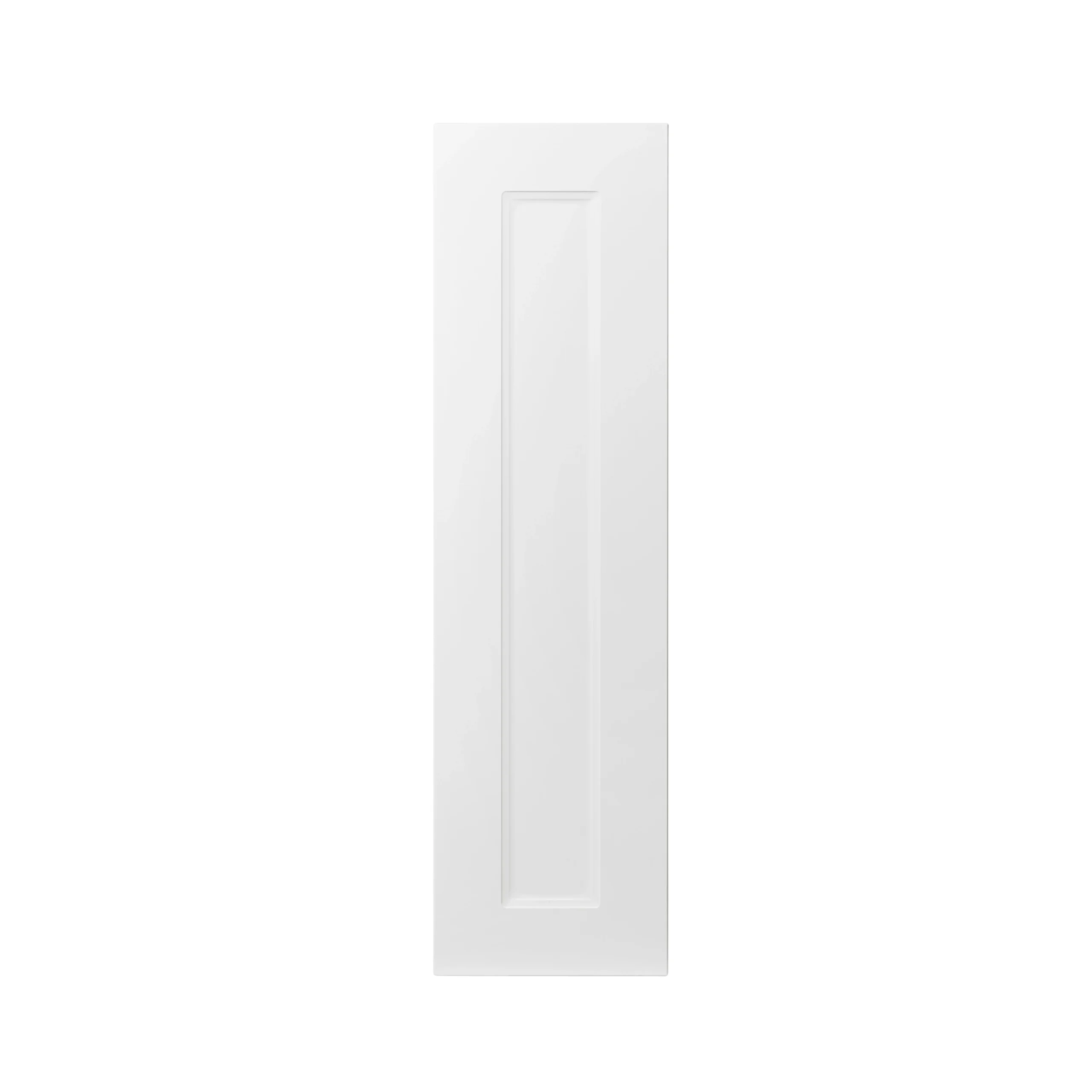 GoodHome Artemisia Matt White Classic Shaker Tall Wall Cabinet Door (W)250mm (H)895mm (T)18mm 3 GoodHome Artemisia Matt White Classic Shaker Tall Wall Cabinet Door (W)250mm (H)895mm (T)18mm