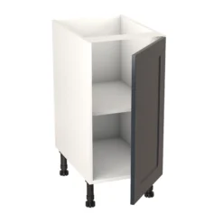 GoodHome Artemisia Midnight Blue Classic Shaker Base Kitchen Cabinet (W)400mm (H)720mm -Prime Kitchen goodhome artemisia midnight blue classic shaker base kitchen cabinet w 400mm h 720mm5059340701981 21c bq