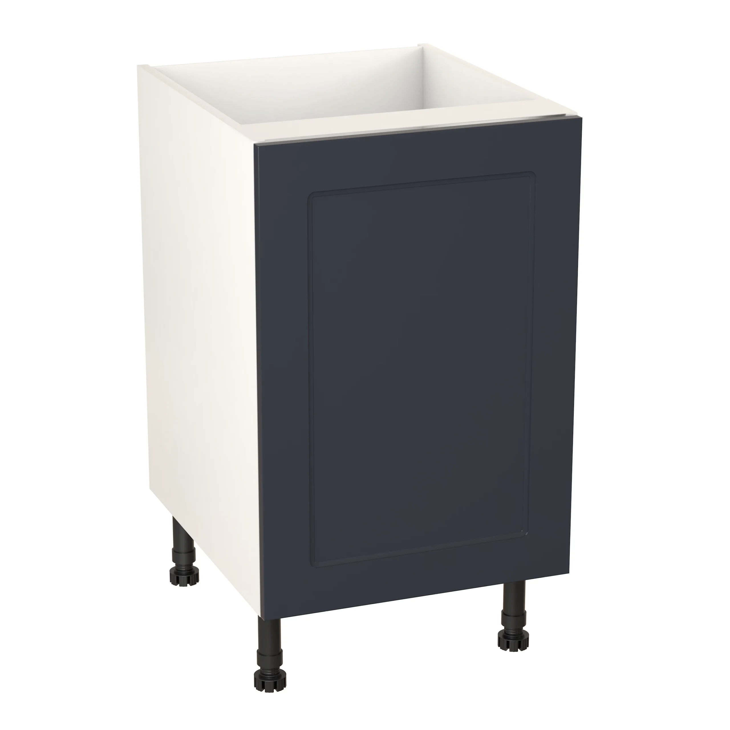 GoodHome Artemisia Midnight Blue Classic Shaker Base Kitchen Cabinet (W)500mm (H)720mm 3 GoodHome Artemisia Midnight Blue Classic Shaker Base Kitchen Cabinet (W)500mm (H)720mm