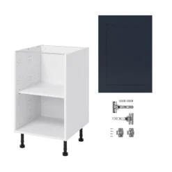 GoodHome Artemisia Midnight Blue Classic Shaker Base Kitchen Cabinet (W)500mm (H)720mm 9 GoodHome Artemisia Midnight Blue Classic Shaker Base Kitchen Cabinet (W)500mm (H)720mm -Prime Kitchen goodhome artemisia midnight blue classic shaker base kitchen cabinet w 500mm h 720mm5059340701998 07c bq
