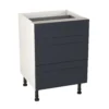 GoodHome Artemisia Midnight Blue Classic Shaker Base Kitchen Cabinet (W)600mm (H)720mm -Prime Kitchen goodhome artemisia midnight blue classic shaker base kitchen cabinet w 600mm h 720mm5059340701967 03c bq