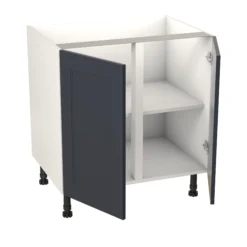 GoodHome Artemisia Midnight Blue Classic Shaker Base Kitchen Cabinet (W)800mm (H)720mm -Prime Kitchen goodhome artemisia midnight blue classic shaker base kitchen cabinet w 800mm h 720mm5059340702018 21c bq