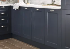 GoodHome Artemisia Midnight Blue Classic Shaker Highline Cabinet Door (W)500mm (H)715mm (T)18mm -Prime Kitchen goodhome artemisia midnight blue classic shaker highline cabinet door w 500mm h 715mm t 18mm3663602472575 21i bq