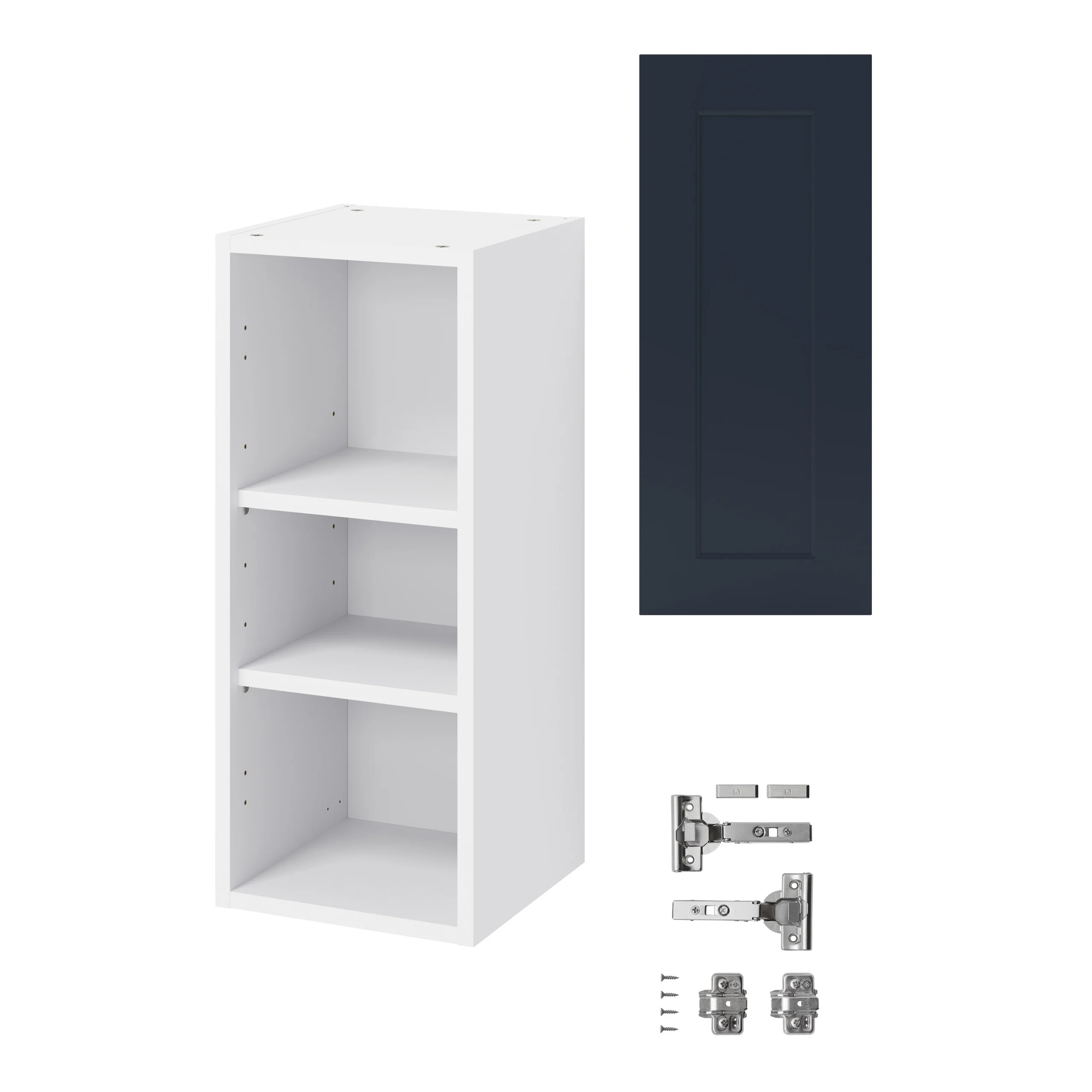 GoodHome Artemisia Midnight Blue Classic Shaker Wall Kitchen Cabinet (W)300mm (H)720mm 5 GoodHome Artemisia Midnight Blue Classic Shaker Wall Kitchen Cabinet (W)300mm (H)720mm - Image 3