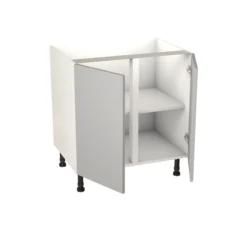 GoodHome Balsamita Matt Grey Slab Base Kitchen Cabinet (W)800mm (H)720mm -Prime Kitchen goodhome balsamita matt grey slab base kitchen cabinet w 800mm h 720mm5059340702124 21c bq