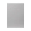 GoodHome Balsamita Matt Grey Slab Drawerline Cabinet Door, (W)500mm (H)715mm (T)16mm -Prime Kitchen goodhome balsamita matt grey slab drawerline cabinet door w 500mm h 715mm t 16mm5059340099576 02c bq