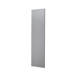GoodHome Balsamita Matt Grey Slab Standard End Panel (H)2400mm (W)610mm -Prime Kitchen goodhome balsamita matt grey slab standard end panel h 2400mm w 610mm3663602638513 01c bq