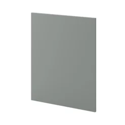 GoodHome Balsamita Matt Grey Slab Standard End Panel (H)720mm (W)570mm -Prime Kitchen goodhome balsamita matt grey slab standard end panel h 720mm w 570mm3663602553106 01c bq