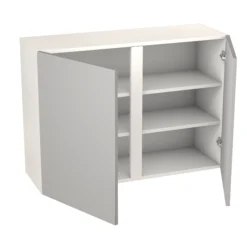 GoodHome Balsamita Matt Grey Slab Wall Kitchen Cabinet (W)1000mm (H)720mm -Prime Kitchen goodhome balsamita matt grey slab wall kitchen cabinet w 1000mm h 720mm5059340702131 21c bq