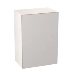 GoodHome Balsamita Matt Grey Slab Wall Kitchen Cabinet (W)500mm (H)720mm