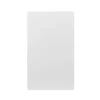 GoodHome Balsamita Matt White Slab 50:50 Larder Cabinet Door (W)600mm (H)1001mm (T)16mm -Prime Kitchen goodhome balsamita matt white slab 50 50 larder cabinet door w 600mm h 1001mm t 16mm3663602655534 02c bq