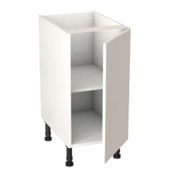 GoodHome Balsamita Matt White Slab Base Kitchen Cabinet (W)400mm (H)720mm 8 GoodHome Balsamita Matt White Slab Base Kitchen Cabinet (W)400mm (H)720mm -Prime Kitchen goodhome balsamita matt white slab base kitchen cabinet w 400mm h 720mm5059340702209 21c bq