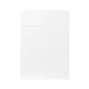 GoodHome Balsamita Matt White Slab Drawer Front (W)500mm, Pack Of 3 -Prime Kitchen goodhome balsamita matt white slab drawer front w 500mm pack of 35059340099378 02c