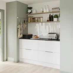 GoodHome Balsamita Matt White Slab Drawerline Cabinet Door, (W)500mm (H)356mm (T)16mm 19 GoodHome Balsamita Matt White Slab Drawerline Cabinet Door, (W)500mm (H)356mm (T)16mm -Prime Kitchen goodhome balsamita matt white slab drawerline cabinet door w 500mm h 356mm t 16mm3663602655459 04i
