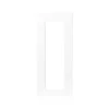 GoodHome Balsamita Matt White Slab Glazed Cabinet Door (W)300mm (H)715mm (T)16mm -Prime Kitchen goodhome balsamita matt white slab glazed cabinet door w 300mm h 715mm t 16mm5059340099293 02c