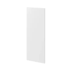 GoodHome Balsamita Matt White Slab Standard End Panel (H)960mm (W)360mm -Prime Kitchen goodhome balsamita matt white slab standard end panel h 960mm w 360mm3663602528241 01c bq