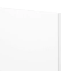 GoodHome Balsamita Matt White Slab Tall Appliance Cabinet Door (W)600mm (H)867mm (T)16mm 13 GoodHome Balsamita Matt White Slab Tall Appliance Cabinet Door (W)600mm (H)867mm (T)16mm -Prime Kitchen goodhome balsamita matt white slab tall appliance cabinet door w 600mm h 867mm t 16mm5059340099453 37c