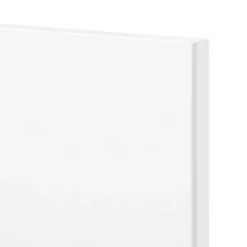 GoodHome Balsamita Matt White Slab Tall Cabinet Door (W)150mm (H)895mm (T)16mm -Prime Kitchen goodhome balsamita matt white slab tall cabinet door w 150mm h 895mm t 16mm5059340099231 37c