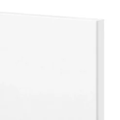 GoodHome Balsamita Matt White Slab Tall Cabinet Door (W)600mm (H)895mm (T)16mm -Prime Kitchen goodhome balsamita matt white slab tall cabinet door w 600mm h 895mm t 16mm5059340099286 37c