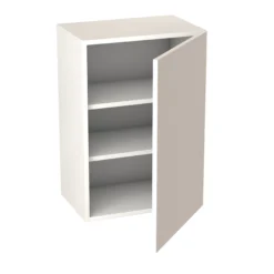 GoodHome Balsamita Matt White Slab Wall Kitchen Cabinet (W)500mm (H)720mm -Prime Kitchen goodhome balsamita matt white slab wall kitchen cabinet w 500mm h 720mm5059340702278 21c bq