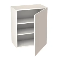 GoodHome Balsamita Matt White Slab Wall Kitchen Cabinet (W)600mm (H)720mm -Prime Kitchen goodhome balsamita matt white slab wall kitchen cabinet w 600mm h 720mm5059340702285 21c bq