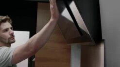 Prime Kitchen -Prime Kitchen goodhome bamia ghagre90 black glass angled cooker hood w 90cm3663602434320 LCL EN BQ