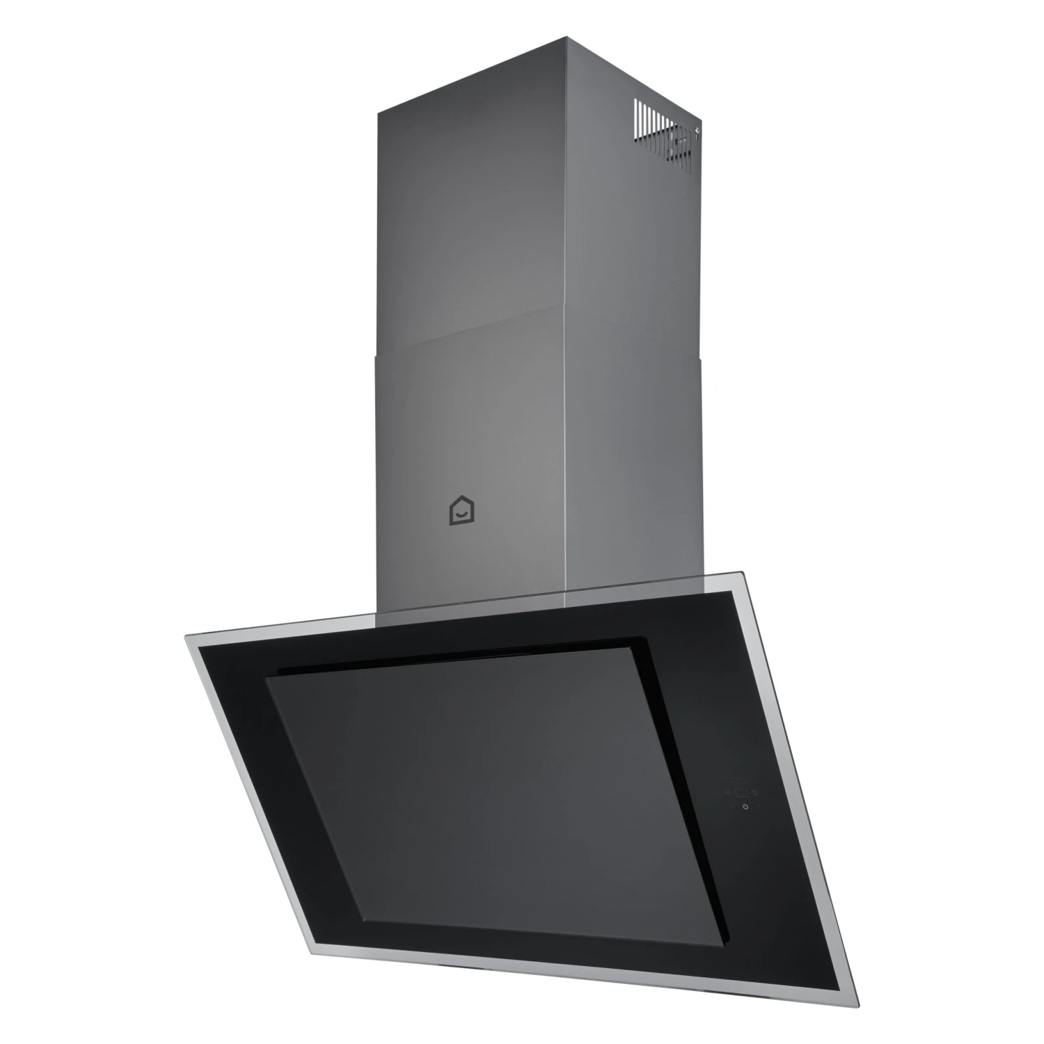 GoodHome Bamia GHAGRE90 Glass Angled Cooker Hood (W)90cm - Black 3 GoodHome Bamia GHAGRE90 Glass Angled Cooker Hood (W)90cm - Black