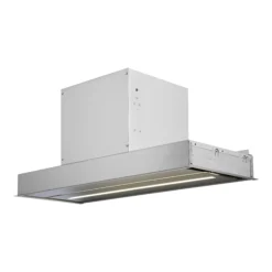 GoodHome Bamia GHIH80 Glass Inset Cooker Hood (W)80cm - Black -Prime Kitchen goodhome bamia ghih80 glass inset cooker hood w 80cm black3663602434344 23c bq